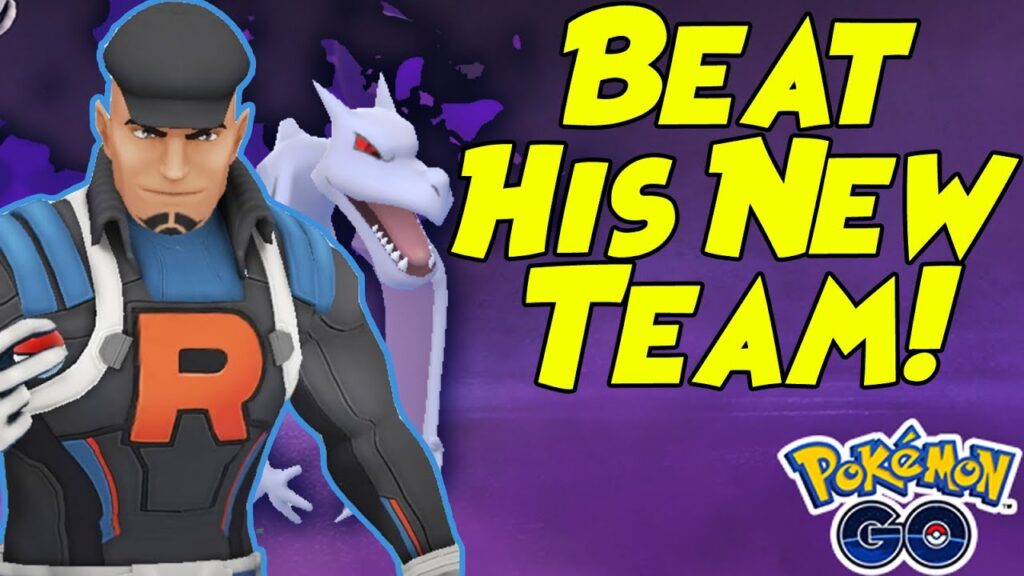 How to Beat Team Rocket CLIFF New Aerodactyl Team in Pokemon GO ポケモン